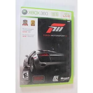 Forza Motorsport 3 (Microsoft Xbox 360) Authentic, Tested/works